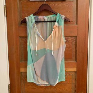 Calvin Klein Sleeveless Blouse, Medium